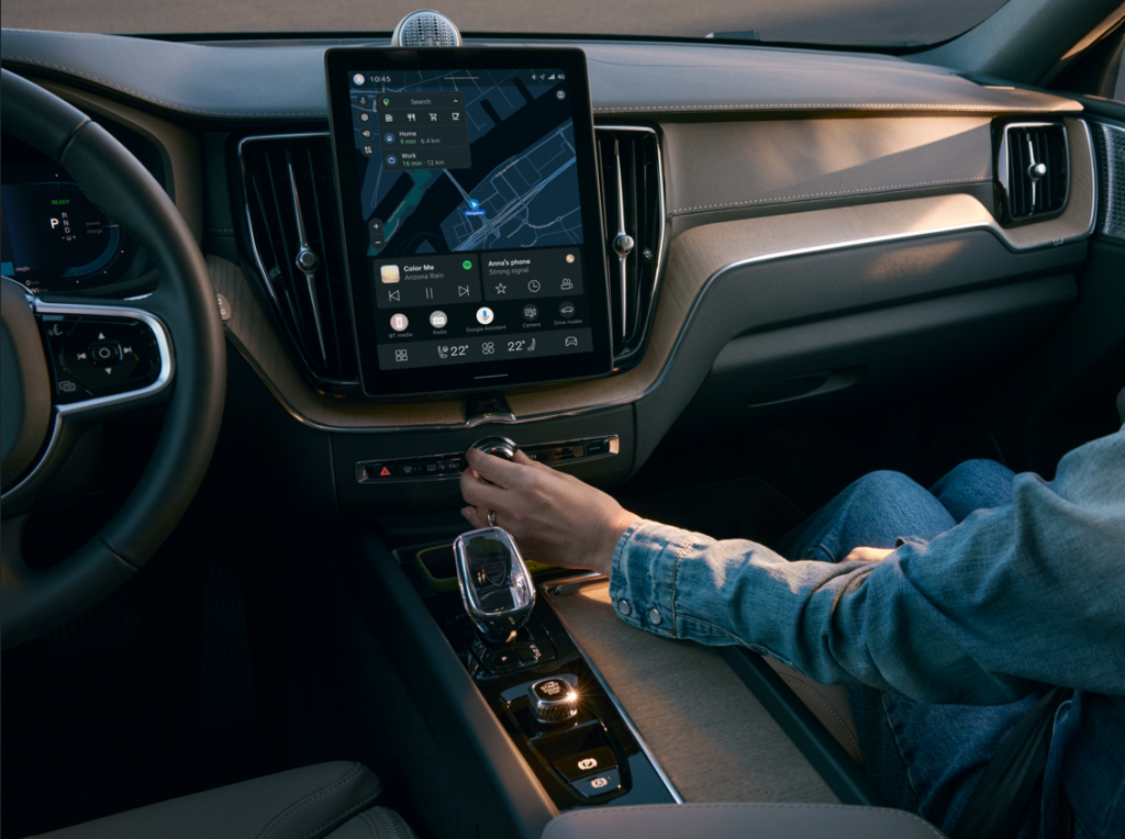 Màn hình mới trên Volvo XC60 2026