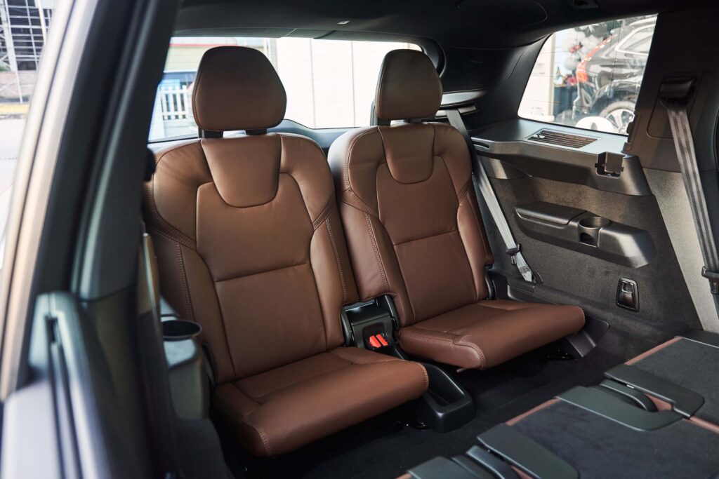 Hàng ghế sau cùng của Volvo XC90
