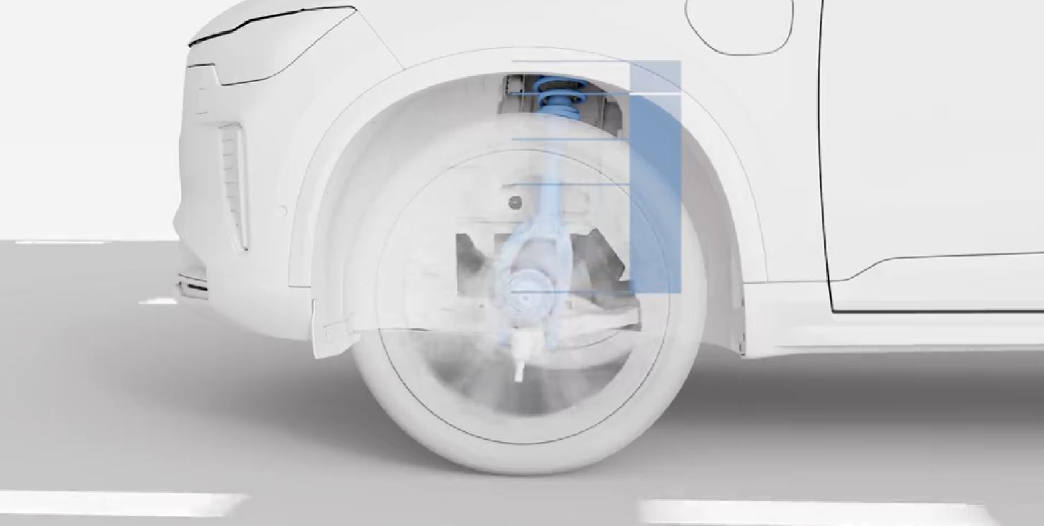 Treo khí nén trên Volvo XC90 2026